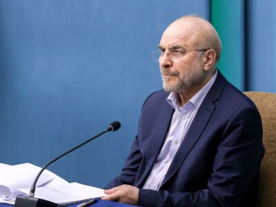 تاکید رئیس مجلس بر همراهی قوا برای حل مشکلات کشور
