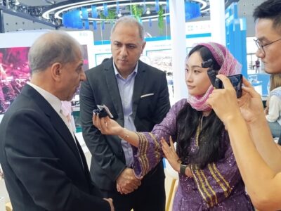 آغاز بکار غرفه گردشگری ایران در نمایشگاه CITIE گوانجو
