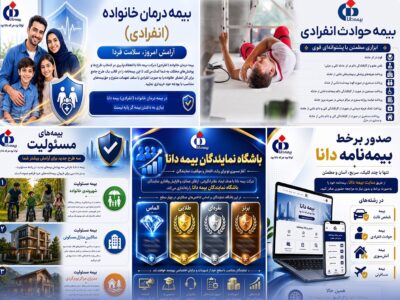 معرفی پنج خدمت بیمه دانا – جمهور نیوز