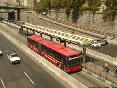 ایمن‌سازی مسیر ویژه اتوبوس‌های تندرو در محدوده ایستگاه BRT سبلان – جمهور نیوز