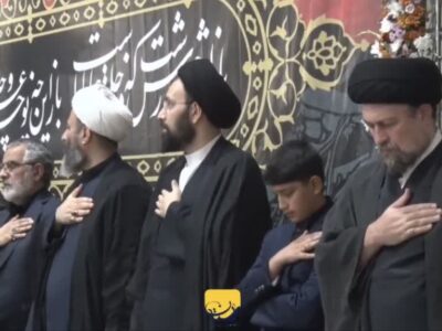 ویژه‌برنامه عزاداری دهه پایانی صفر در آستان مقدس حضرت امام خمینی(س)/ فیلم را ببینید